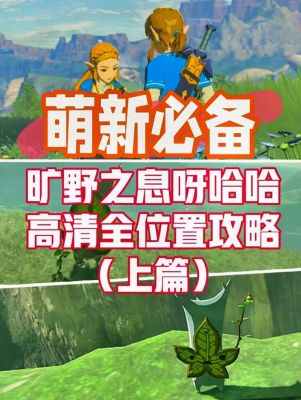 《塞尔达传说:荒野之息》新手攻略——小游戏大全(上)