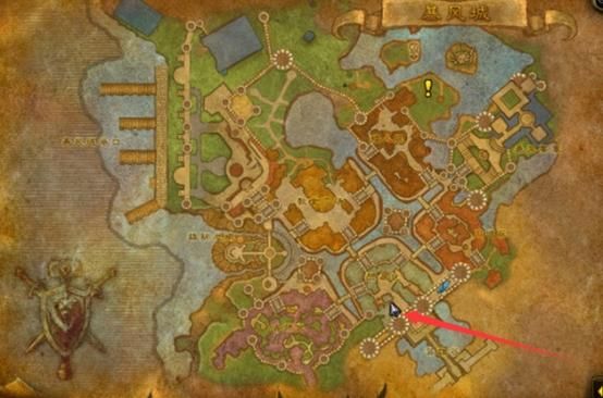 魔兽世界暴风城图书馆在哪?