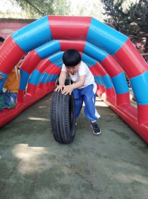 幼儿园滚车轮培养了孩子什么