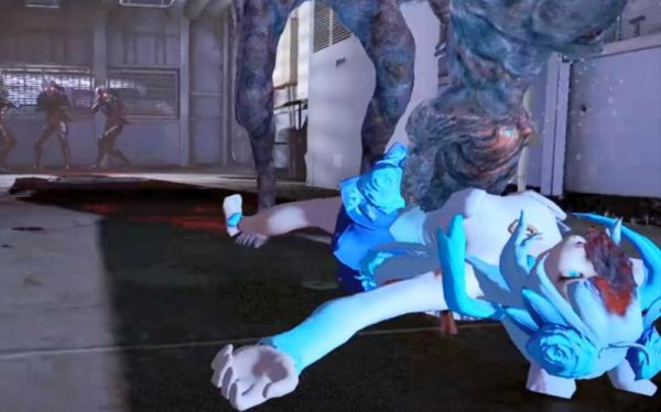 生化危机6画面就这德行。我晕画面太懒了,真心画面不如5。画面感觉没5...