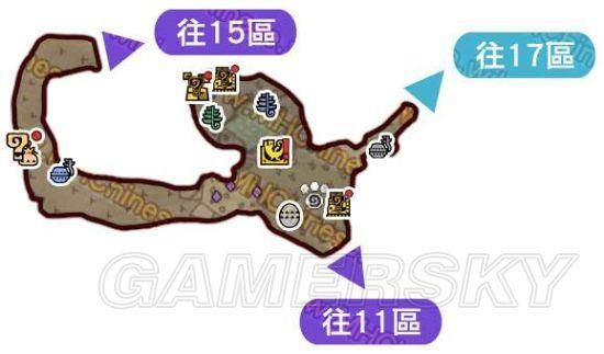 《怪物猎人世界》各地区素材采集点地图一览