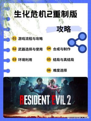 生化危机2中文版的攻略指南