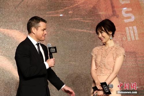 火星救援中国女演员