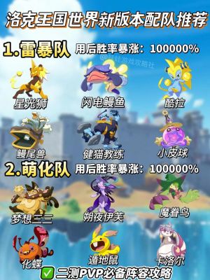 攻略大全成为洛克王国的顶尖玩家(技巧详解)