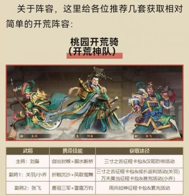 卧龙吟吴国中期武将选取搭配攻略