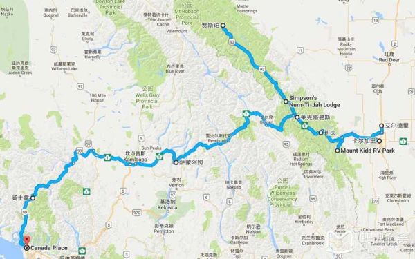 如何从中国开房车去加拿大求路线
